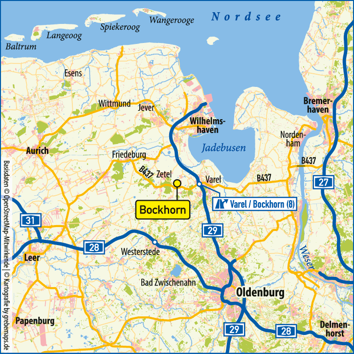map bockhorn uebersicht